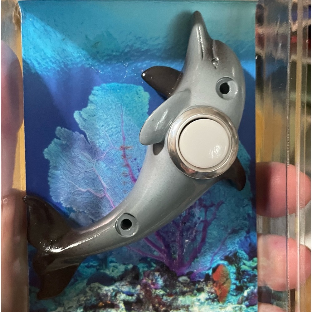 Doorbell cover Dolphin